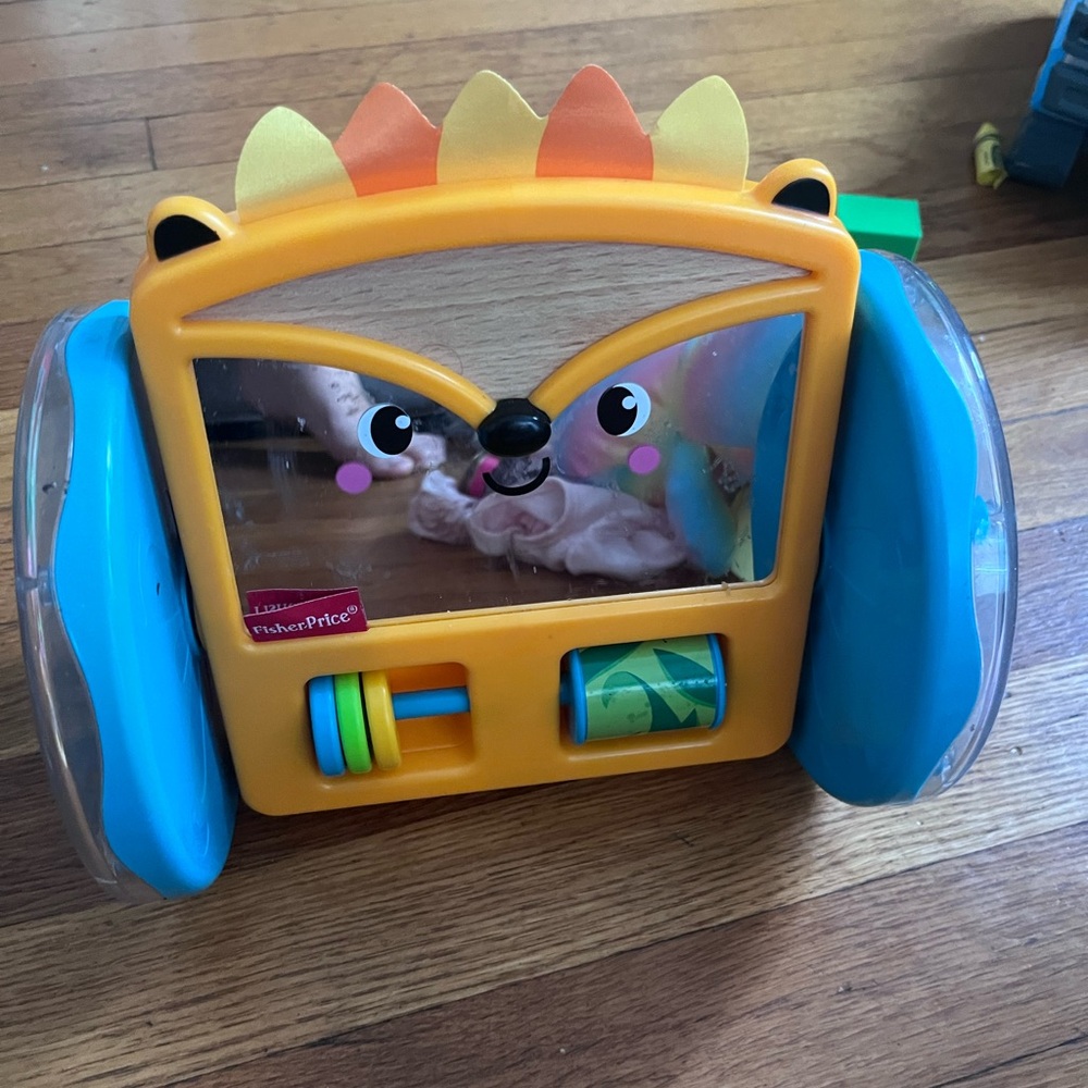 Fisher Price hedgehog crawling toy
